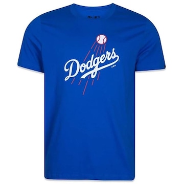 Camiseta New Era Los Angeles Dodgers Regular Core MLB - Masculina