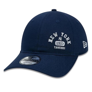 Boné New Era 9Twenty New York Yankees MLB Core Aba Curva