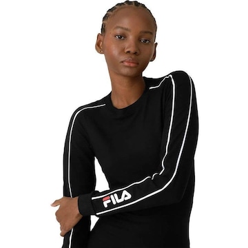 Camiseta Fila Side Letter - Feminina