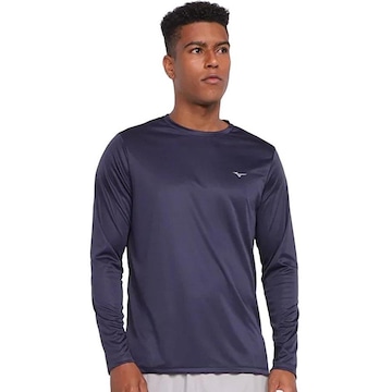 Camiseta Manga Longa Mizuno Energy - Masculina