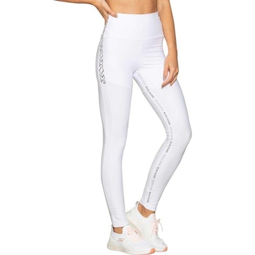 Calça Legging Run More Blocking Fire - Feminina