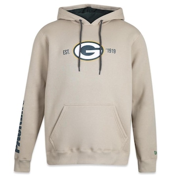 Blusão de Moletom com Capuz New Era NFL GREEN BAY PACKERS CORE - Masculino