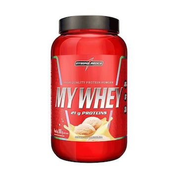 Suplemento em Pó My Whey IntegralMedica 900g Baunilha