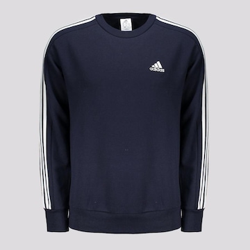 Blusão de Moletom adidas Essential 3 Stripes - Masculino