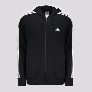 Jaqueta com Capuz adidas 3 Stripes - Masculina