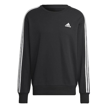 MOLETOM ADIDAS ESSENTIAL 3 STRIPES - Masculino