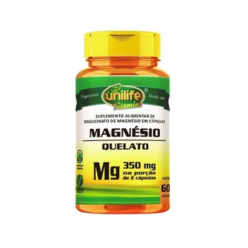 Magnesio Quelato 60 Caps 700mg - Unilife
