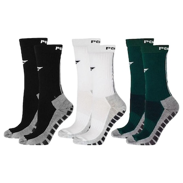 Kit Meiões Penalty Grip - 39 a 43 - 3 Pares - Masculina