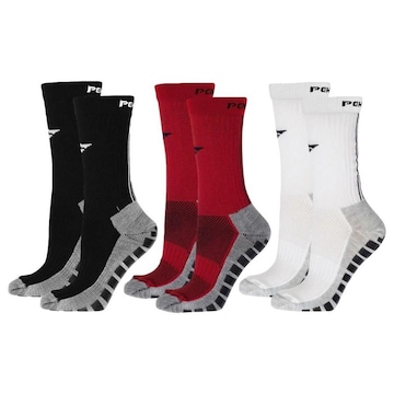 Kit Meiões Penalty Grip - 39 a 43 - 3 Pares - Masculina