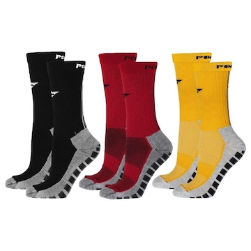 Kit Meiões Penalty Grip - 39 a 43 - 3 Pares - Masculina