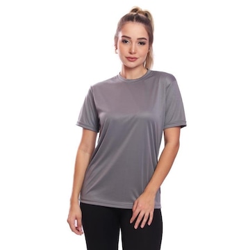 Kit Camisetas de Treino Whats Wear Raglan com Proteção Solar UV - 8 unidades - Feminina