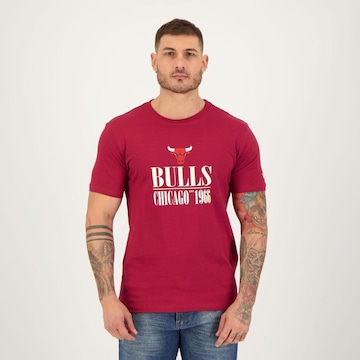 Camiseta New Era NBA Chicago Bulls Classic - Masculina