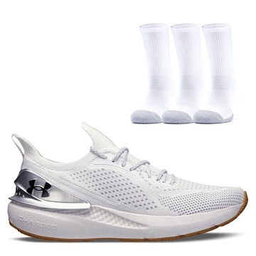 Kit Tênis Under Armour Quicker + 3 Pares de Meias - Feminino