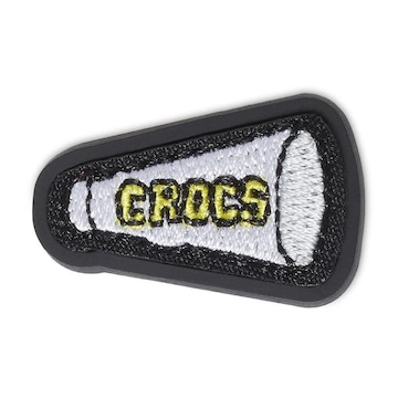 Jibbitz Crocs Megafone de Torcida Patch