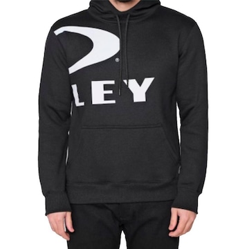 Blusão Moletom Com Capuz Oakley Big Ellipse Pullover Blackout - Masculino