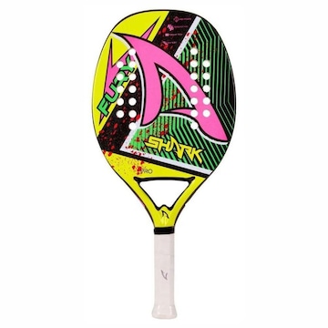 Raquete de Beach Tennis Shark Modelo Fury