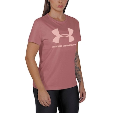 Camiseta Under Armour Manga Curta Live Sportstyle - Feminina