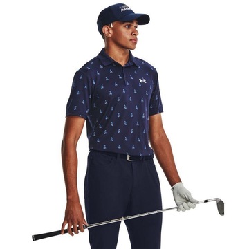 Camisa Polo de Golfe Under Armour Playoff 3.0 Printed - Masculina