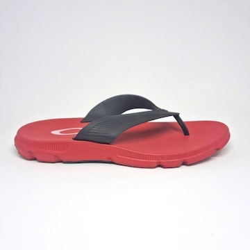 Chinelo Oakley Banks Red Line - Oakley