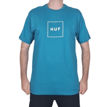 Camiseta Huf Silk Essentials Petroleo - Masculina