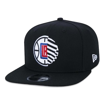 Boné Aba Reta New Era 9Fifty Los Angeles Clippers Neto 78 - Snapback - Adulto