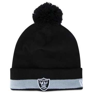 Gorro New Era com Pompom Las Vegas Raiders NFL Tricô