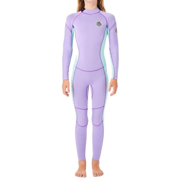 Long John Rip Curl Girls DWP 3.2 MM Back/Zipe - Juvenil