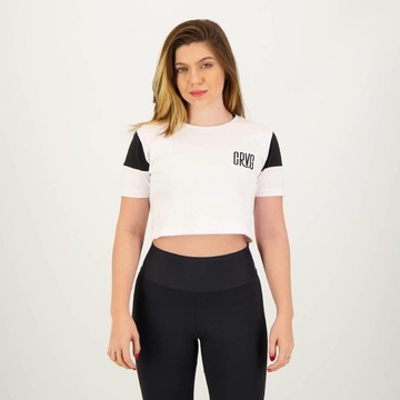 Blusa Cropped do Vasco Futfanatics Twin - Feminina