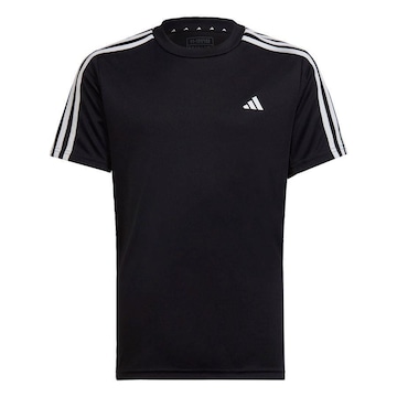 Camiseta adidas Train Essentials Aeroready 3-Stripes Regular Fit - Infantil