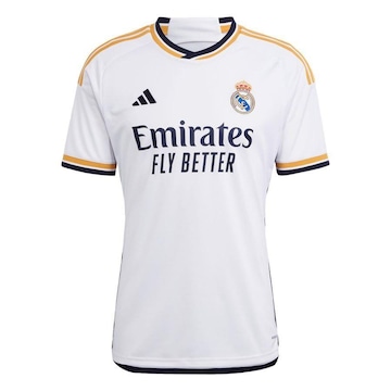 Camisa 1 do Real Madrid 23/24 adidas - Masculina