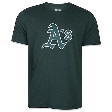 Camiseta New Era Oakland Athletics MLB Back to School Masculina