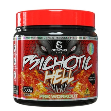 Pré Treino Demons Lab Psichotic Hell Frutas Vermelhas - 300g
