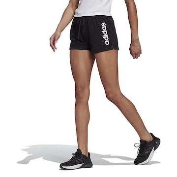 Shorts adidas Logo Linear - Feminino