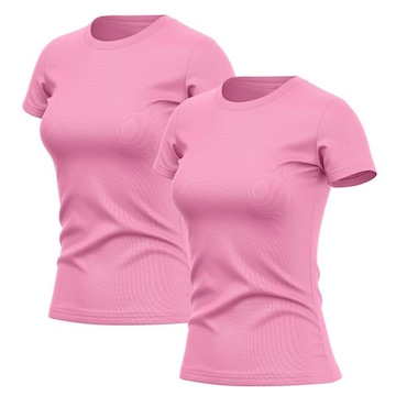 Kit de Camisas Térmica Adriben Dry Fit com Proteção Solar Academia - 2 Unidades - Feminina