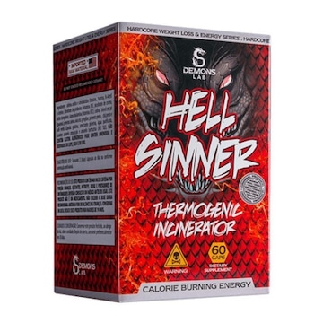 Termogênico Demons Lab Hell Sinner - 60 Caps