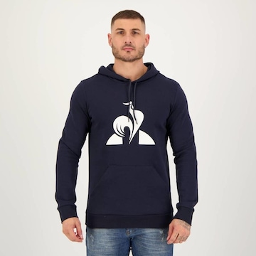 Blusão de Moletom com Capuz Le Coq Sportif N°5 Sky Captain - Masculino