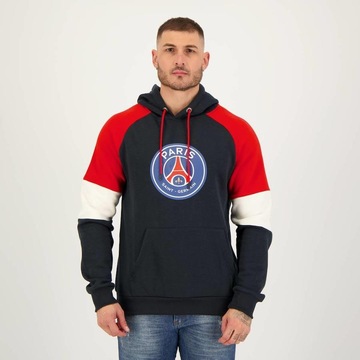 Blusão de Moletom com Capuz Futfanatics PSG Escudo - Masculino