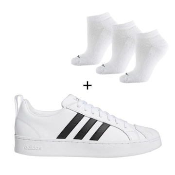 Tênis adidas Streetcheck com 3 Pares de Meias - Masculino