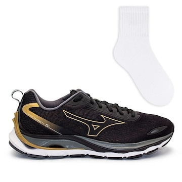 Tênis Mizuno Wave Dynasty 5 + 1 Par de Meias Color Sports - Masculino