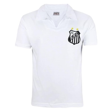 Camisa Polo do Santos Athleta 6263 N°7 - Masculina