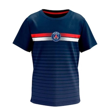 Camiseta Paris Saint-Germain Braziline Chalk - Infantil