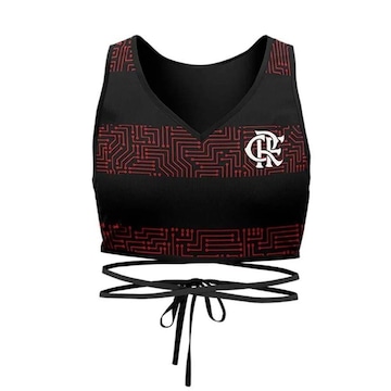 Blusa Cropped do Flamengo Braziline Intellect - Feminino