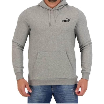 Blusão de Moletom com Capuz Puma Small Logo - Masculino