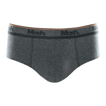 Cueca Slip Mash Cotton - Adulto