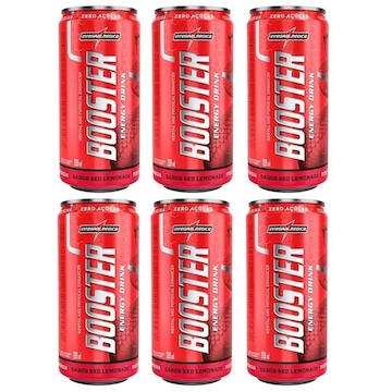 Booster Energy Drink IntegralMedica 269ml Red Lemonade 6 und