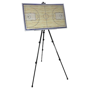 Quadro Kief Basquete Tático Magnético Esportivo com Tripé