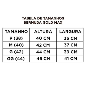 Bermuda de Compressão Térmica Gold Max Poker - Unissex