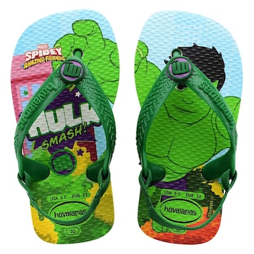 Chinelo Havaianas Baby Marvel - Infantil