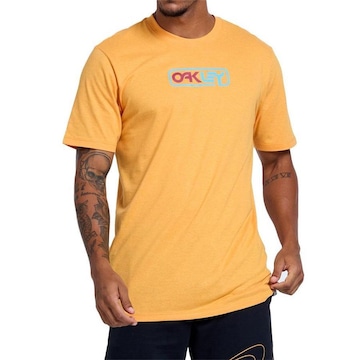 Camiseta Oakley Fp Graphic Striped Wt23 Bright - Masculina