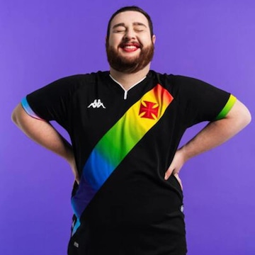 Camisa do Vasco I 2023 Lgbtqiapn+ Kappa - Masculina